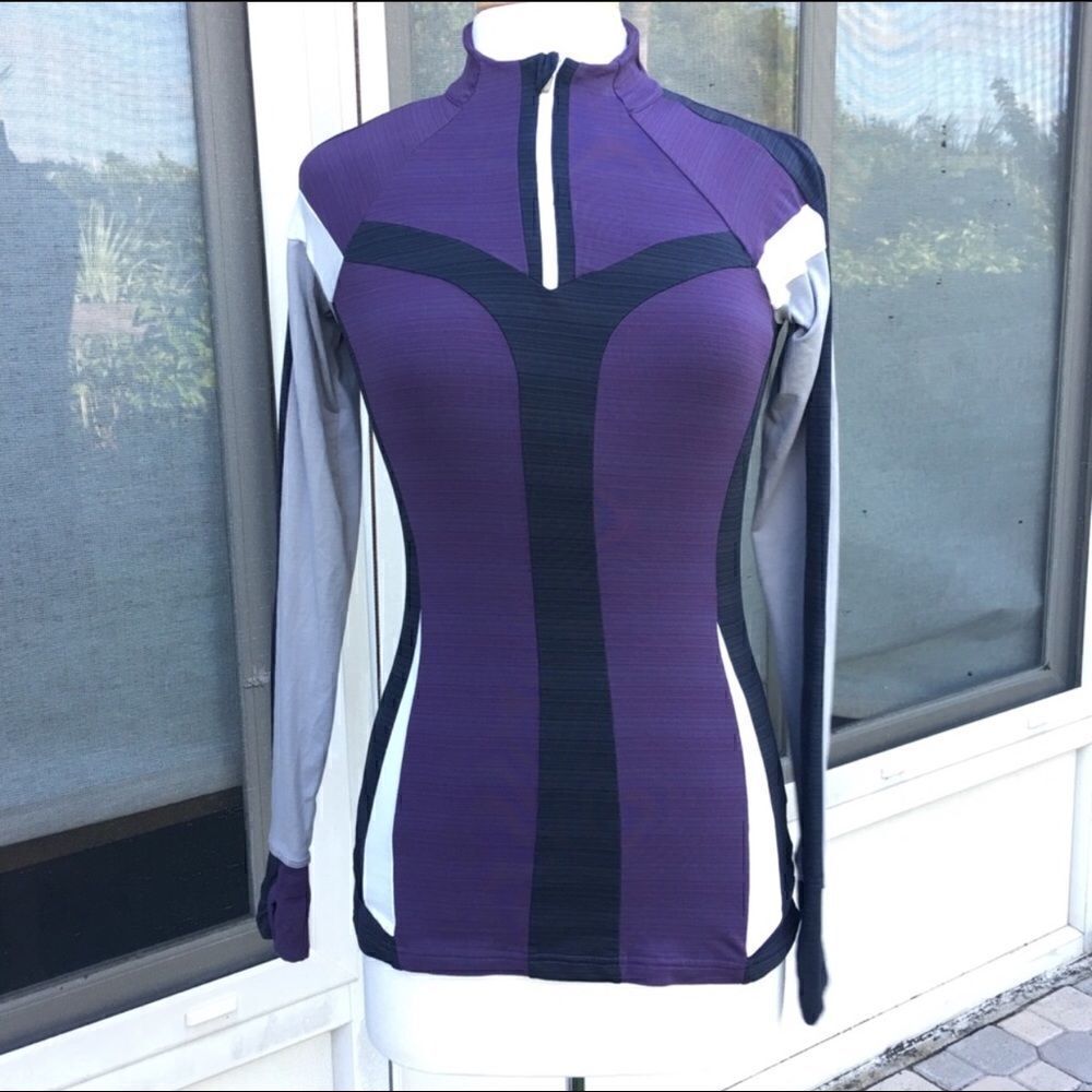 MPG half zip pullover small